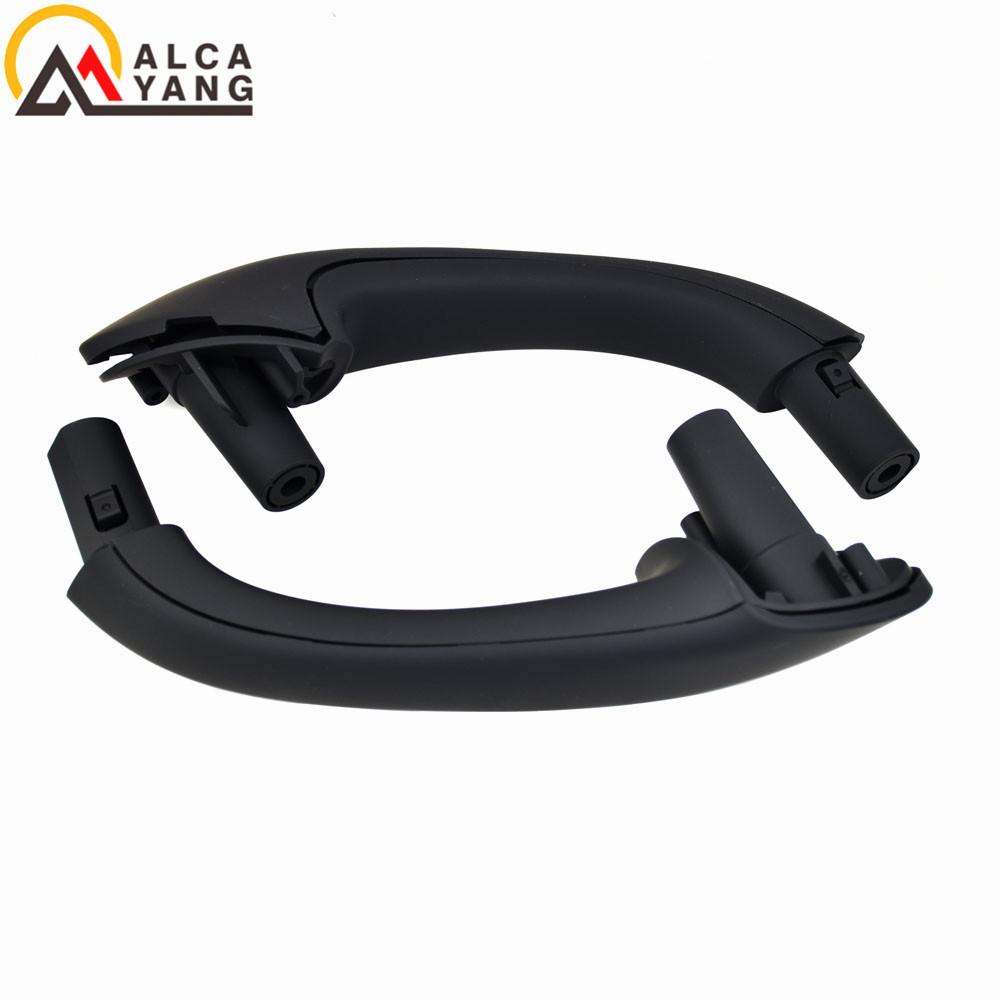Hight Quality Front Rear Interior Inner Door Pull Carrier Covers Handles Trim For Mercedes Benz C Class W203 2000-2007