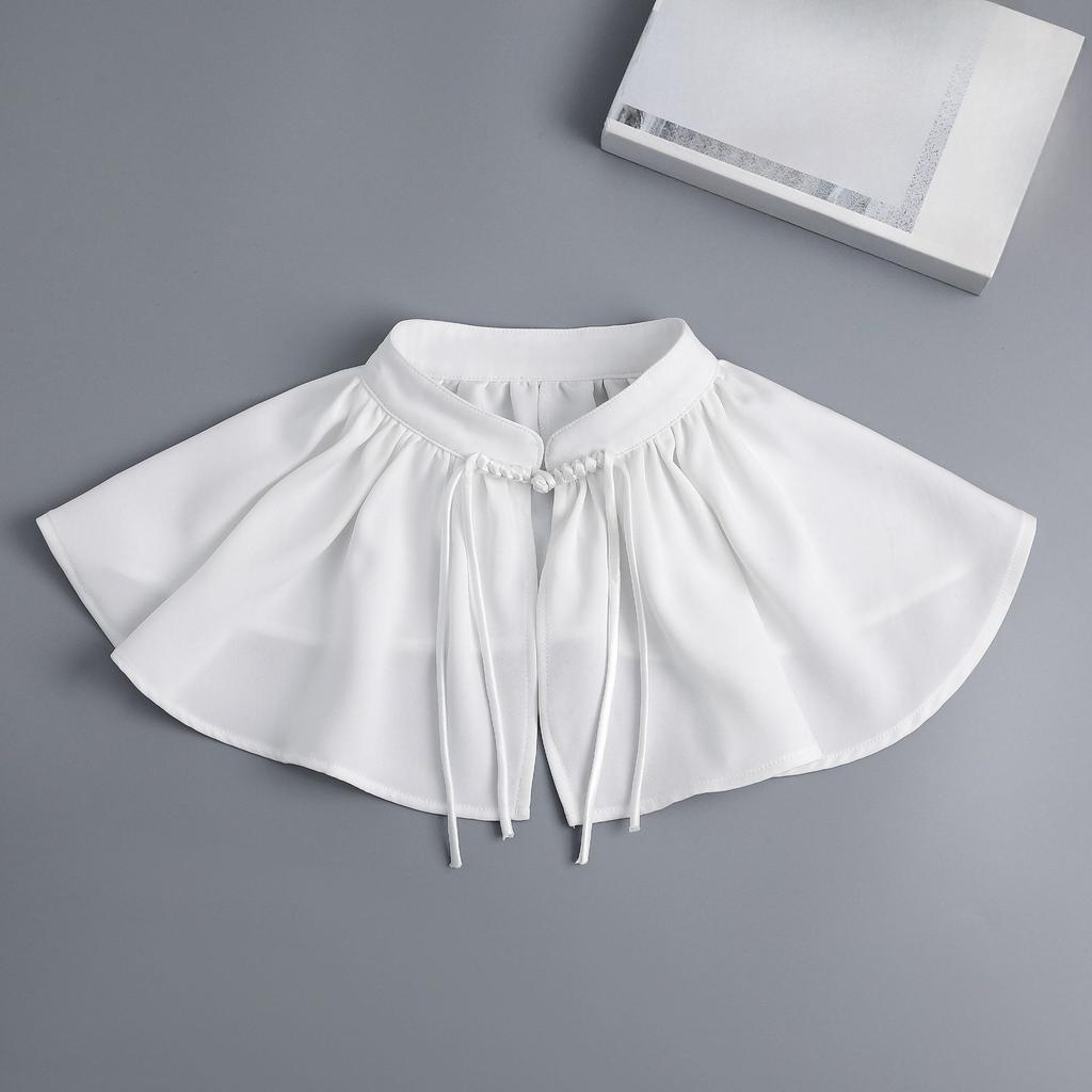 Many Style Shinny Shirt Detachable Collar for Womens Fake Collar Shawl Fashion Shoulder Wraps False Detachable Shirt Collar