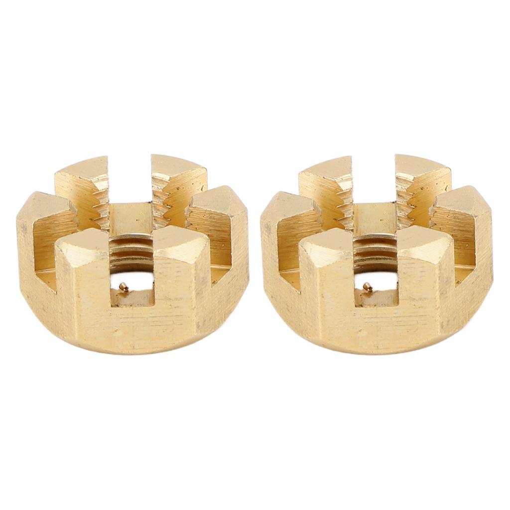 2 Stück Boots-Außenborder-Propellermutter Hochfest Einfache Installation Propellermutter für Außenbordmotor