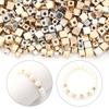 200pcs 3/4/5mm CCB Square Beads Cube Loose Spacer Beads for DIY Jewelry Making Crafts Bracelets Necklace Accessories Wholesale