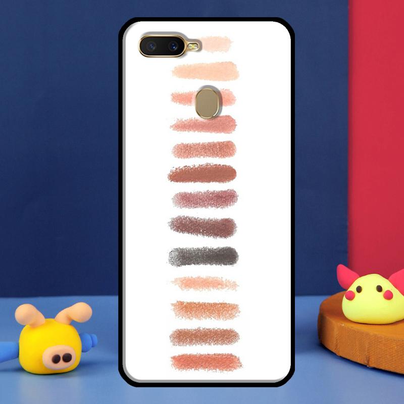Lipstick Make Up Case For Oppo A91 A5 A9 A16 A76 A96 A58 A78 A98 A52 A72 A74 A94 A54 S A57 A77 A15 A17 Cover