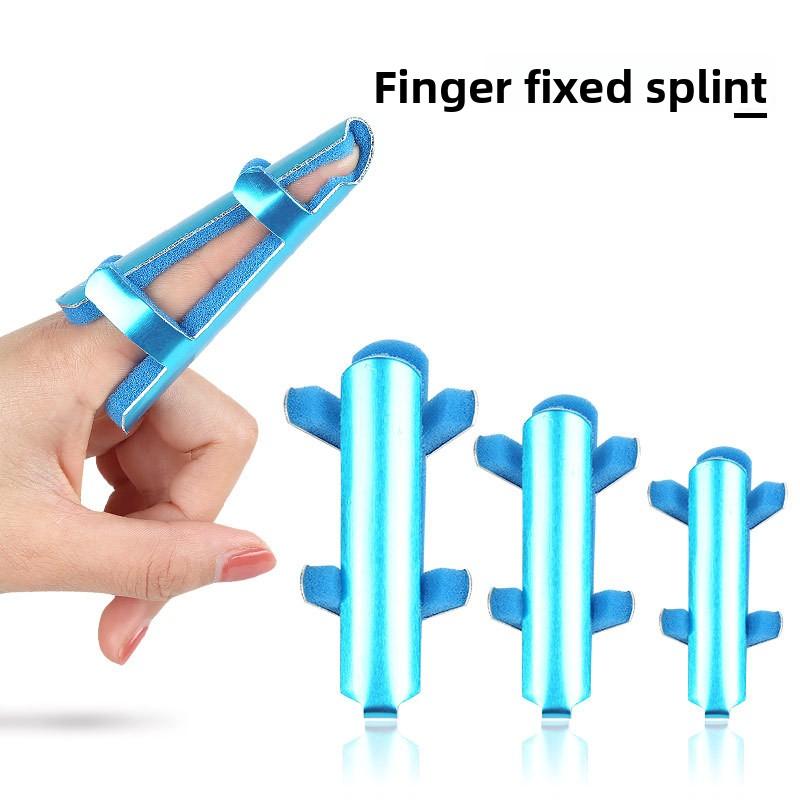 Aluminum Alloy Finger Fixation Splint Finger Bone Dislocation Fixation Belt Insufficient Straight Orthosis Finger Guard