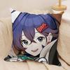 Belle Zenless Zone Zero Cushion Cover Silky Short Plush Invisible Zipper Dustproof Sofa Pillow Case for Home Decor