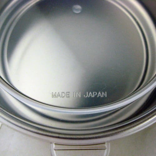 Nagao 10cm Round Stainless Steel Storage Container with Lid, Airtight, Stackable, Food Preparation Container, Made In Japan