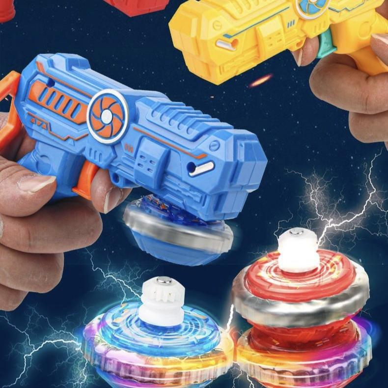 Magic Spin Battle Top - Duel & Glow Launcher Set