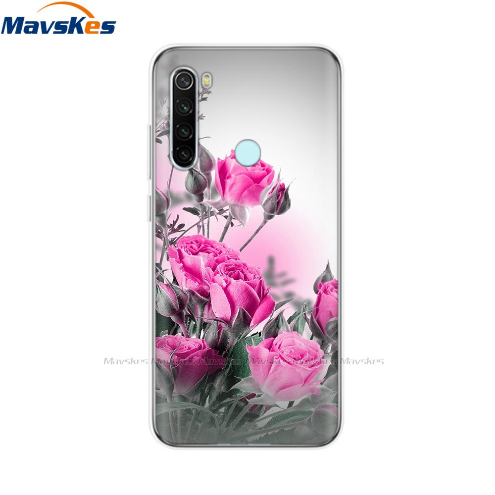 Phone Case for Xiaomi Redmi Note 8T Case 6.3" Silicon Soft TPU Back Cover for Redmi Note 8 8T Note8 Pro Case Protect Shell Coque