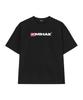 Mihag Sports Emblem Oversized T-Shirt (Black)