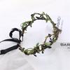 Elegantes Blätterform Haarband Böhmischer Stil Stirnband für Mädchen Trendiges Modelshow-Auftritte Hochzeitsfeier Schmuck