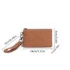 Korean Style Small Item Bag Wrist Bag Card Storage Bag Soft Canvas Coin Purse  Travel