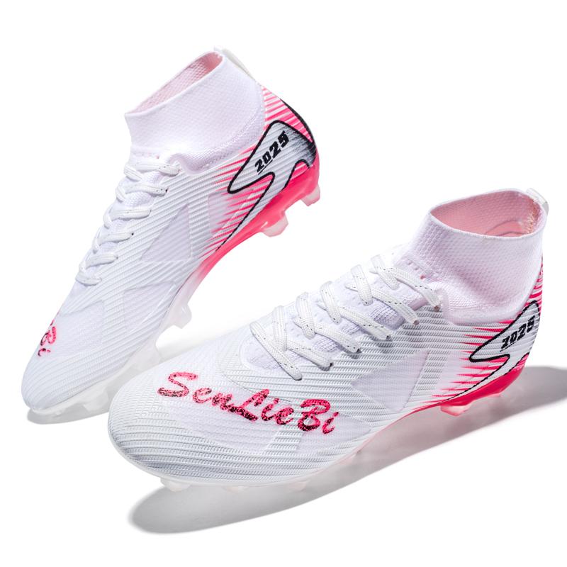 35-46 Men's High-top Football Shoes Long Spikes Sports Football Boots Large Size Kid's Football Boots