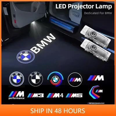 -2Pcs Car Door Welcome LED Projector Laser Door Light For BMW E90 E60 E46 E93 F20 F21 F30 F31 F32 F33 F34 F15 F10 F01 F11