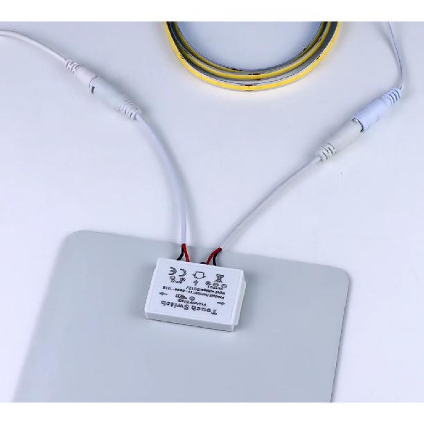 12V 5A LED Dimmer Switch Capacitive CCT Adjustable Touch Sensor Switch For Bathroom Mirror Light Backlight Decoration