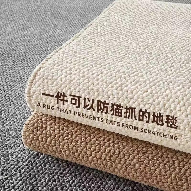 Large Japanese-Style Faux Jute Pineapple Rug for Bathroom, Living Room, and Entryway