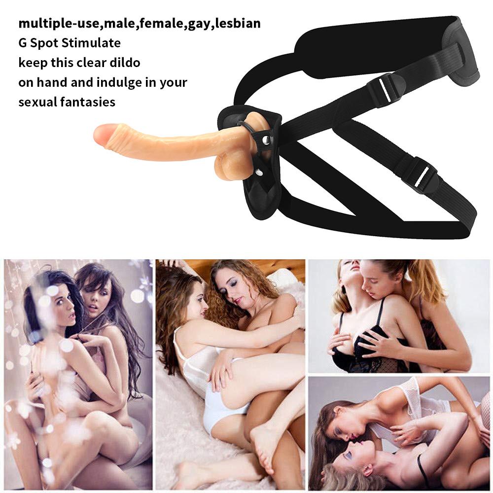 Strap On Harness Dildo Strap-On Penis Adjustable Strapon Dildo Realistic Sex Toys for Lesbian Women Couples Huge Dildo Sex Shop