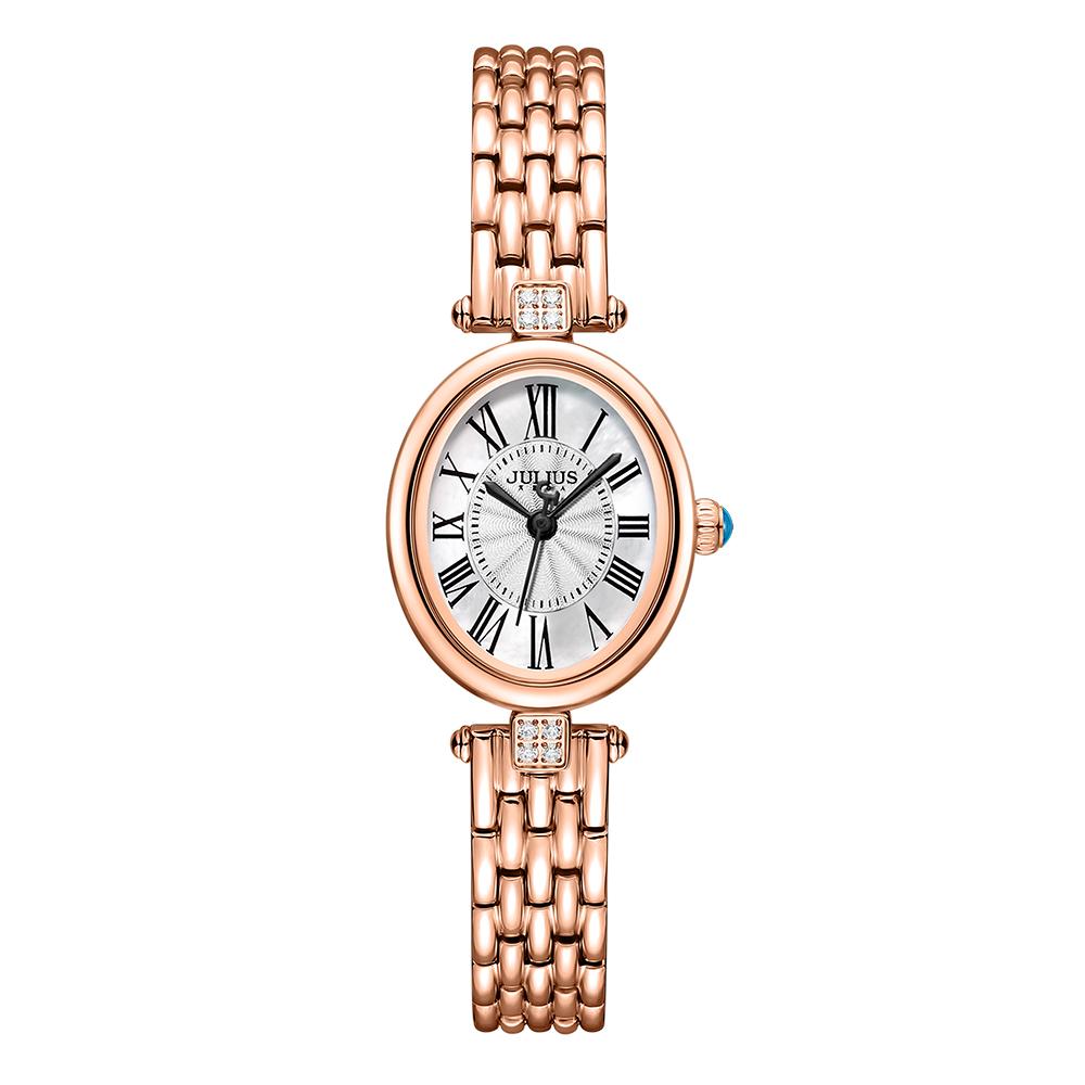 Jyullieoseu Ja-1524 Classic Round Women'S Metal Watch