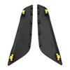 Pair Gloss Black Mudguard Duct Trim Left&Right Side For BMW G30 5 Series 2017-2020