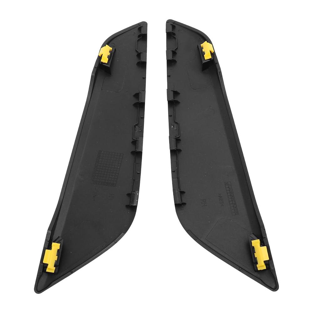 Pair Gloss Black Mudguard Duct Trim Left&Right Side For BMW G30 5 Series 2017-2020