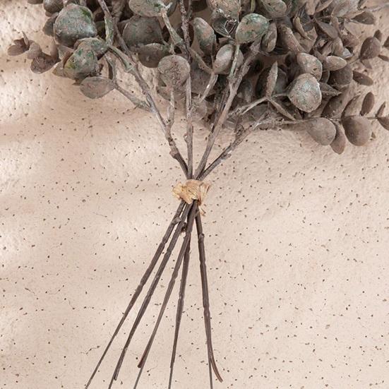 Planta de plástico única, realista, sem manutenção, decoração