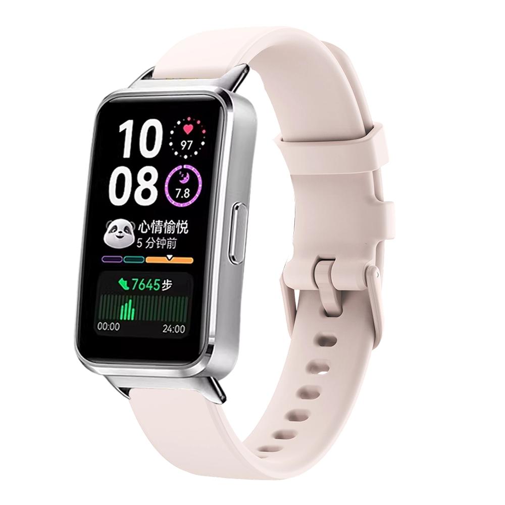 Durable Breathable Silicone Band, Compatible with Huawei Band 10/9/8 Comfortable Replacement Strap for Huawei Band 10 9 8