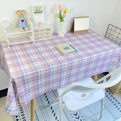 Karierte Tischdecke, Tischunterlage, Schreibtischmatte, staubdichte Esszimmertischdecke, Möbelschutz, Picknickdecke, Tapete, Schminktischmatte