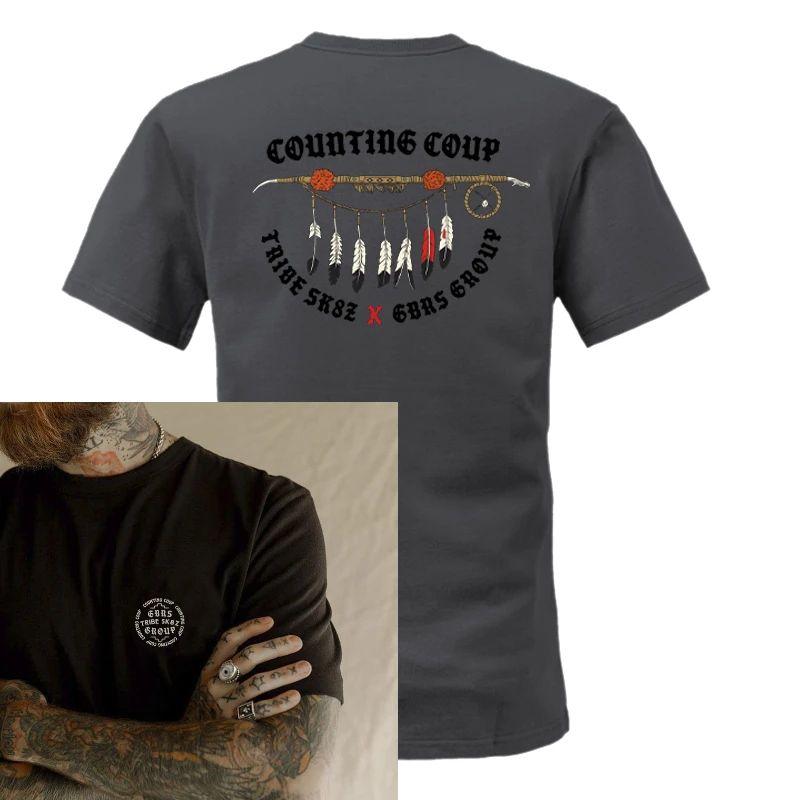 

Sports Fitness T-Shirt Loose Versatile Fashion Short Sleeve Outdoor Sports Leisure Printed Cotton Top Street Clothing Unisex 4XL