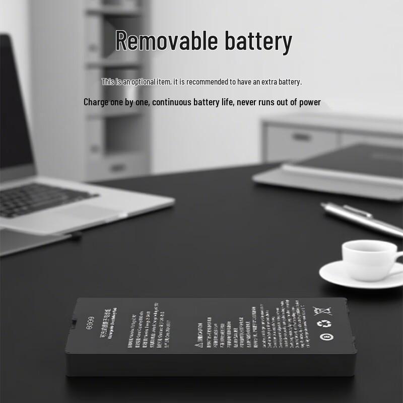 Huste HD-ZW7 7-inch Wireless Electronic Desk Card (CN version)