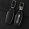Car Key Fob Case For Byd Atto 3 Han Ev Dolphin Lied Tang Dm Qin Plus Song Pro Max Yuan Car Key Case Zinc Alloy Leather Case