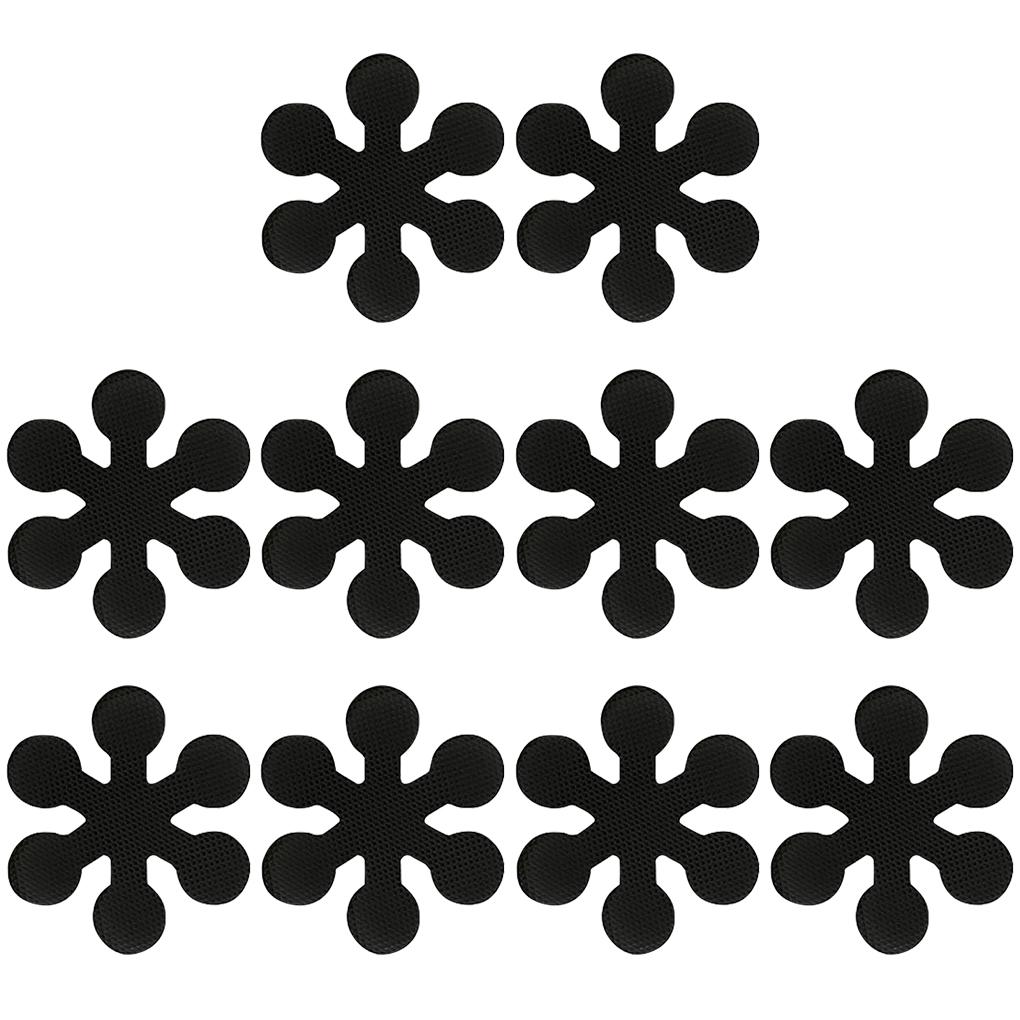 

10/20 шт. Противоскользящий коврик Цветок Наклейки для ванны Безопасность Пол Ванная комната Душ