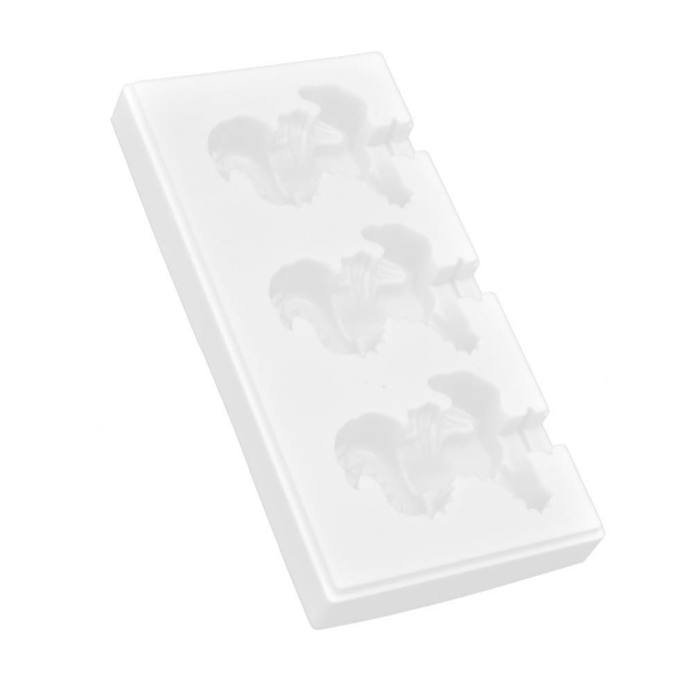 Dinosaur Shape Silicone Ice Bar Mold Heat Resistant Popsicle Mold Kitchen DIY Tool