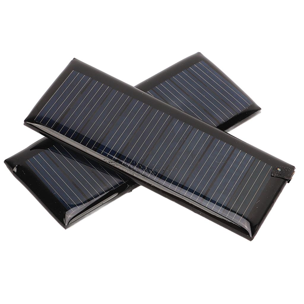 2PCS 45MA 5V Mini Solar Panels 3.7V High Conversion Rate Energy Saving Efficient Polycrystalline Solar Cells