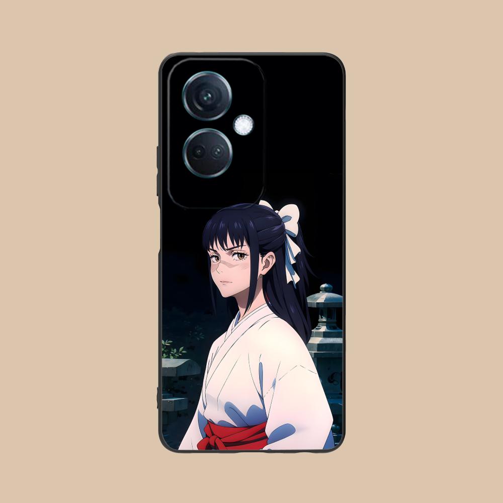 

JJK Utahime Iori Matte TPU Mobile Phone Case for OPPO Reno 14 13 12 11 10 9 8 7 6 5 F T Pro 5G Colorful Printing Cover OPPO Reno5 5G