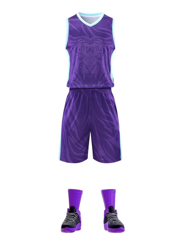 Custom Quick-Dry Basketball Uniform Set for Men & Women - Training & Competition