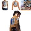 Attack on Titan Aufklärungstrupp Cosplay Mantel Jacke für Eren Jäger Fans**