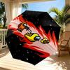 Among Us Print Automatic Open Close Umbrella, Portable Foldable Umbrella, for Outdoor Commute Camping Trip, Ideal Birthday Gift