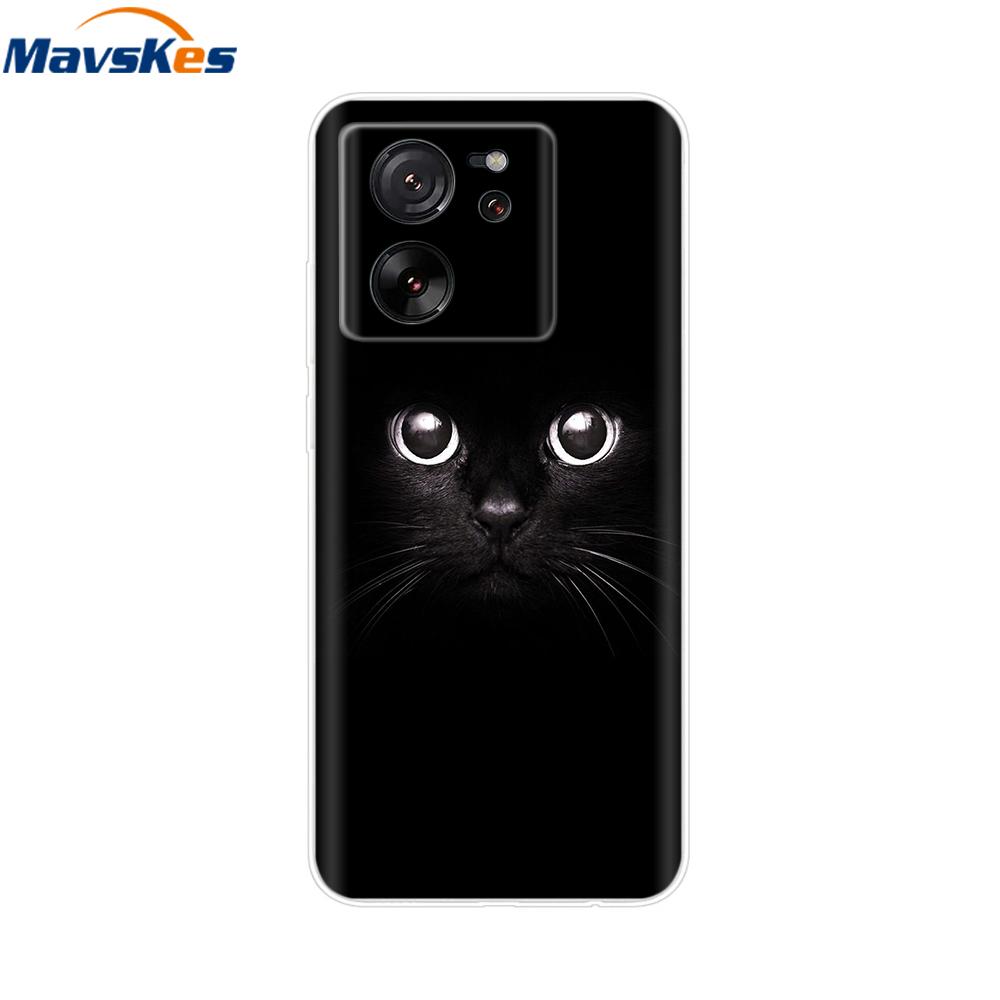 Clear Silicone Case For Xiaomi 13T Pro Back Cover For Xiaomi 13T Case Soft TPU Bumper Protective Phone Cases Mi13T Fundas Coque