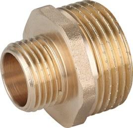 Brass Coupler Reducing Nipple 3/8''X1/2'' - H/Zm-07-102