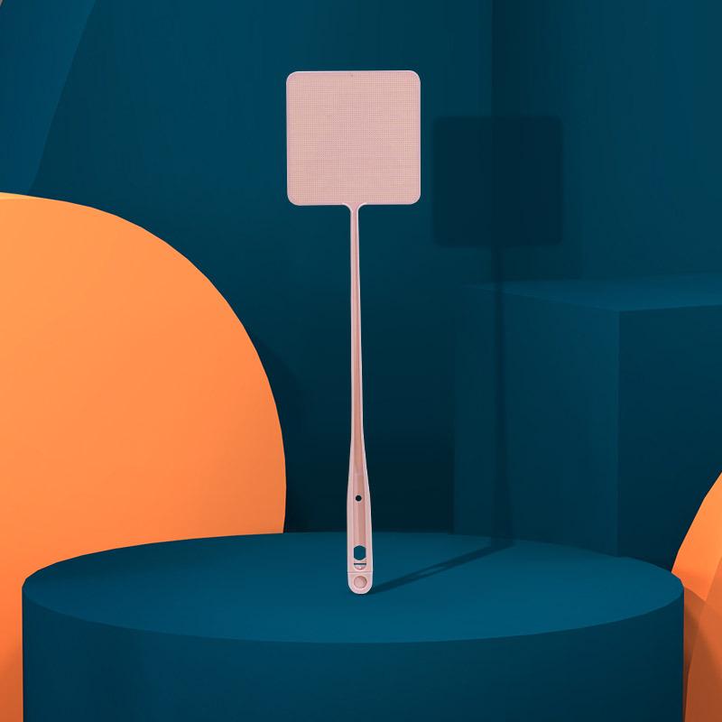 

Large Sturdy Plastic Fly Swatter with Tongs - Thick, Soft, Mosquito Repellent Tool