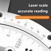 0-320 Degree  Precision Bevel Protractor Angle Finder Stainless Steel Vernier Scale For Woodworking Metalworking Machining