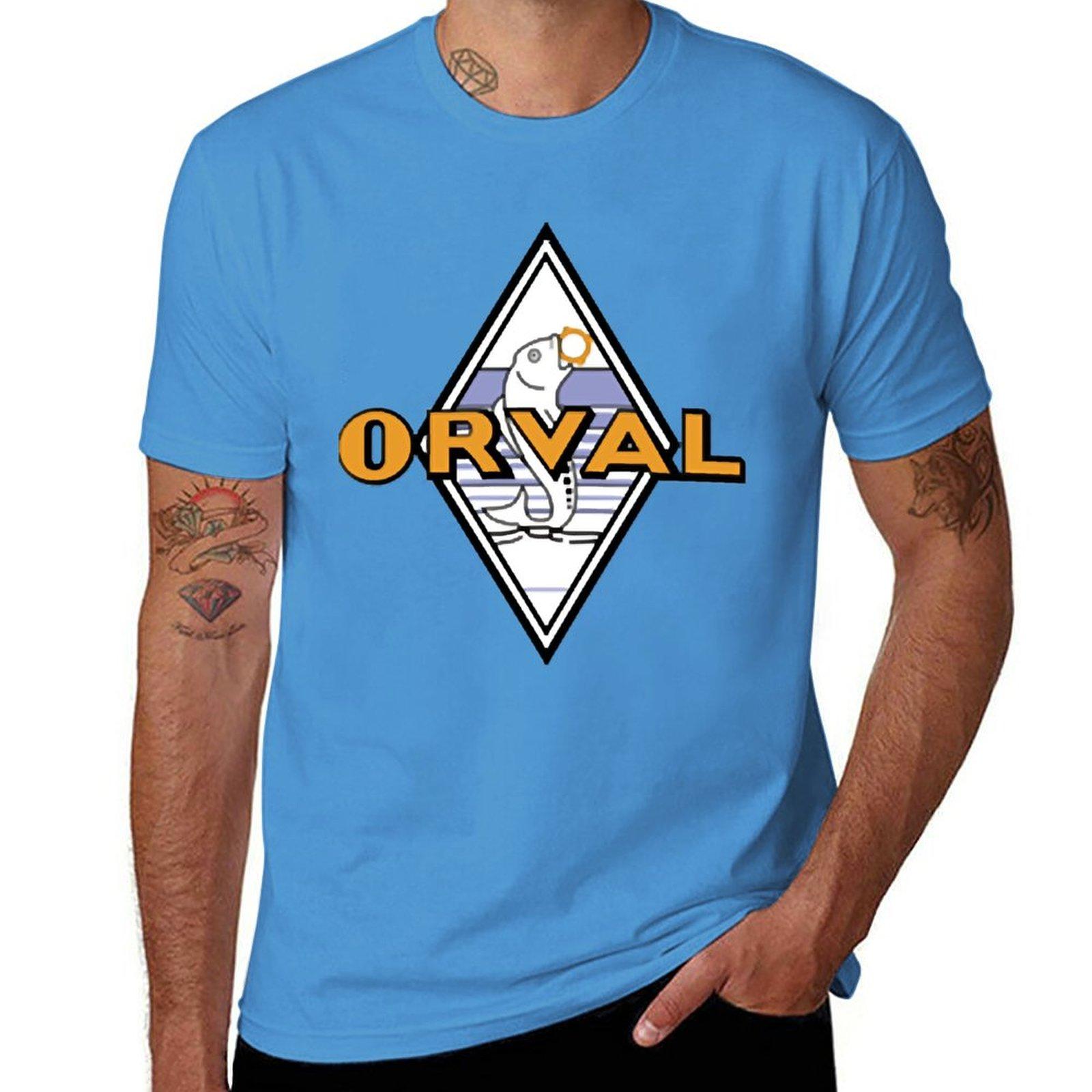 New Orval logo TShirt tees heavyweight t shirts cute clothes men clothing S