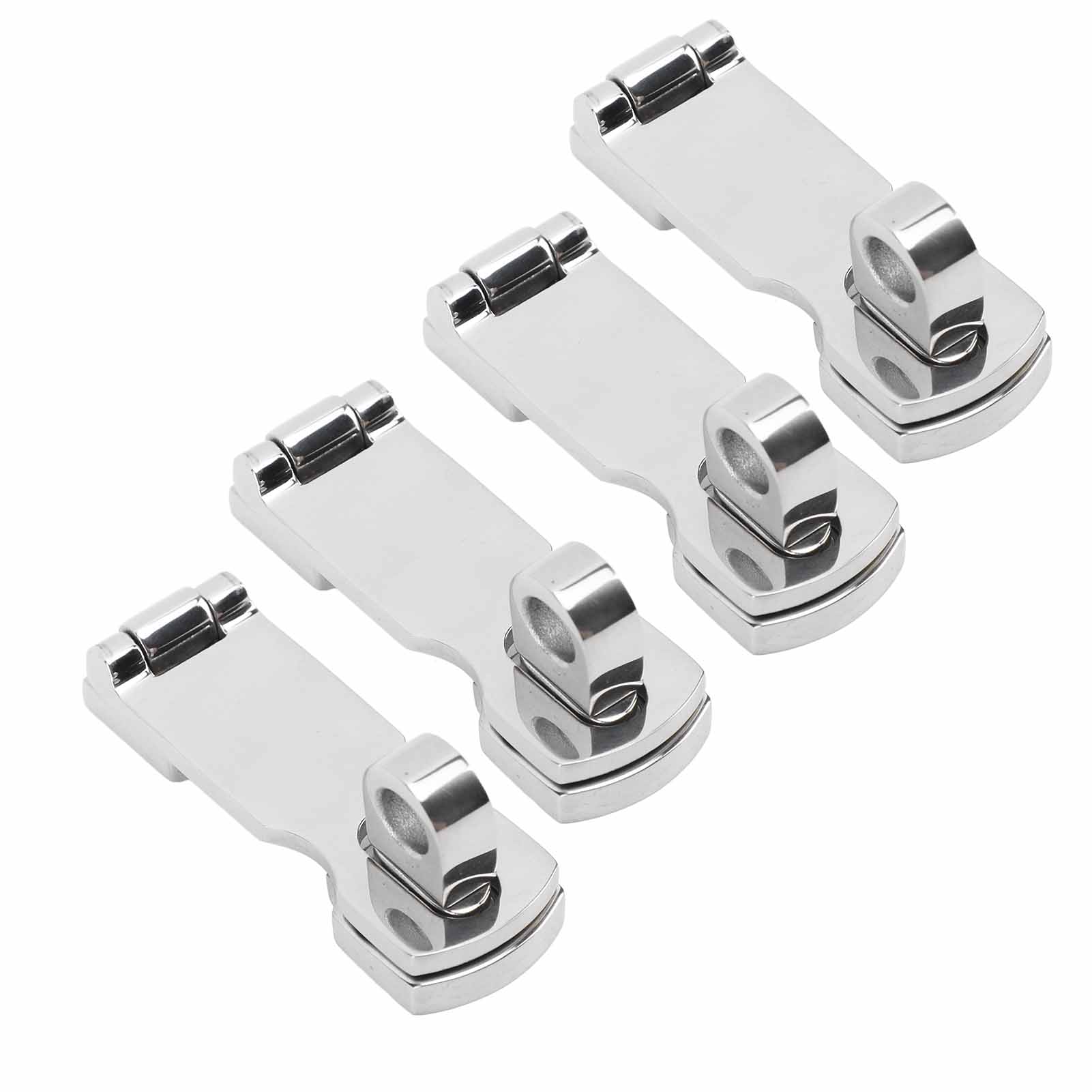 

Boat Latch Clamp 316 Stainless Steel Rust Proof Marine Locker Clamp Fastener for Fishing Boat Yacht Warehouse 4pcs