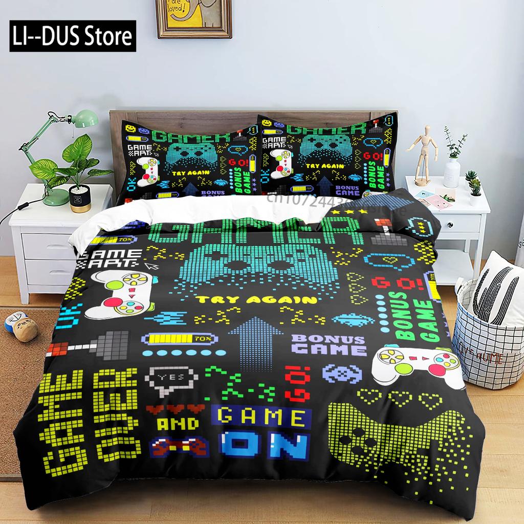 Tribal Duvet Cover Set Owl Bird Design Decorative 3 Piece Bedding Set with 2 Pillow Shams King Queen Full Size for Boys Girls