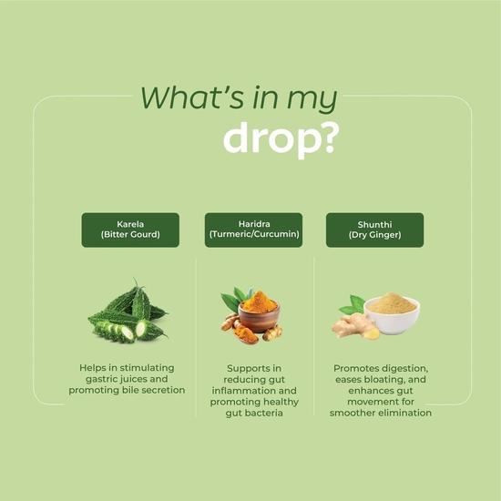 Arth by Emcure Bitter Drops Daily Digestive Support 50ml | 14 Herbal Bitters | Alcohol-Based Extract | Supports Digestion | Helps with Bloating