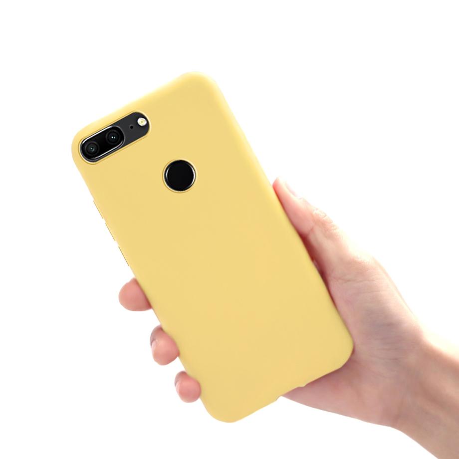 Für Huawei Honor 9 Lite Hülle Matt Weiches Silikon Handyhülle für Huawei Honor 9Lite Hülle auf Honor 9 Lite Rückabdeckung Stoßfänger Fundas