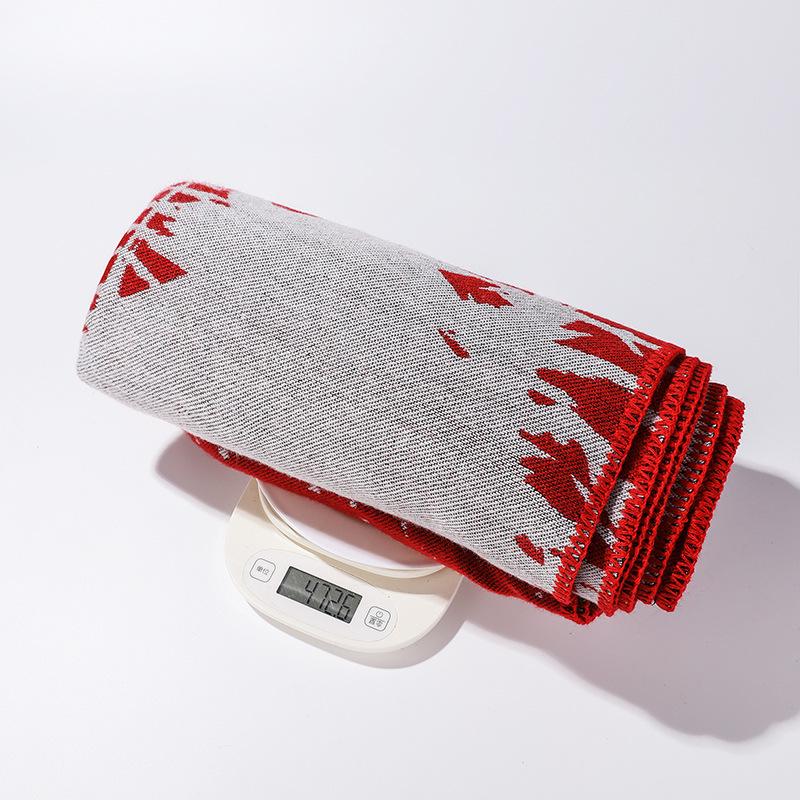 Ethnic Style Imitation Cashmere Shawl - European & American Holiday Scarf Cape Cloak