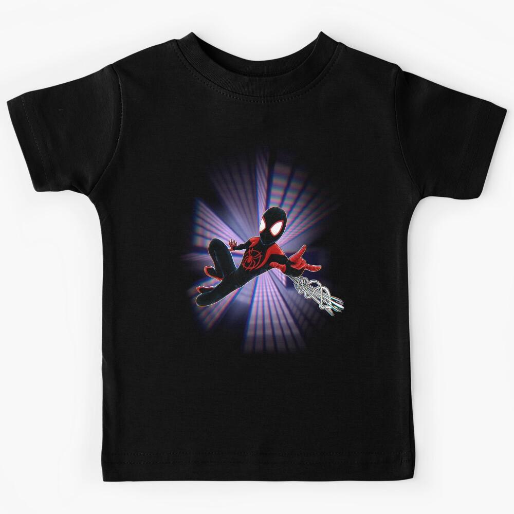 Miles Morales Spider-Verse Kids T-Shirt 130