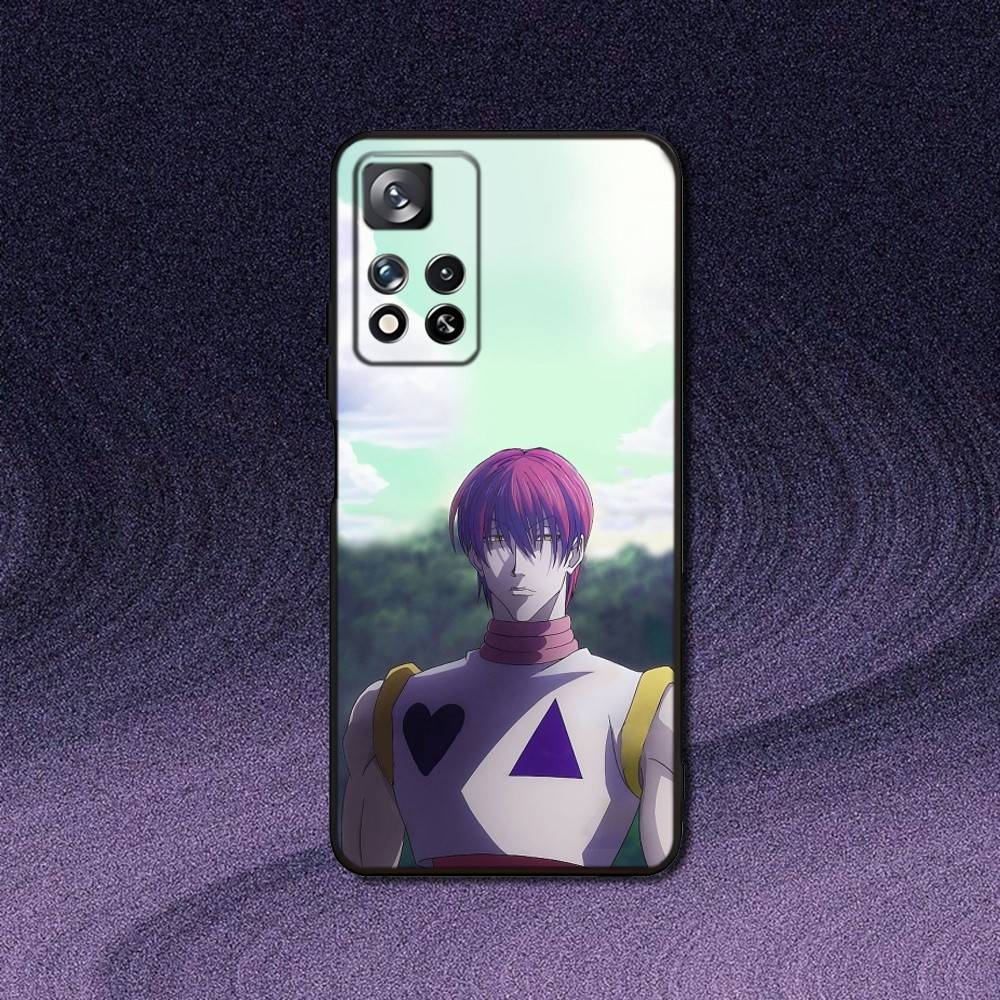 

Hisoka HXH H-Hunter Phone Case For Samsung S10,S21,FE,S21,S26,S25,S24,S23,Ultra,S9,S22,Plus Soft Silicone Black Cover Samsung S22plus5G