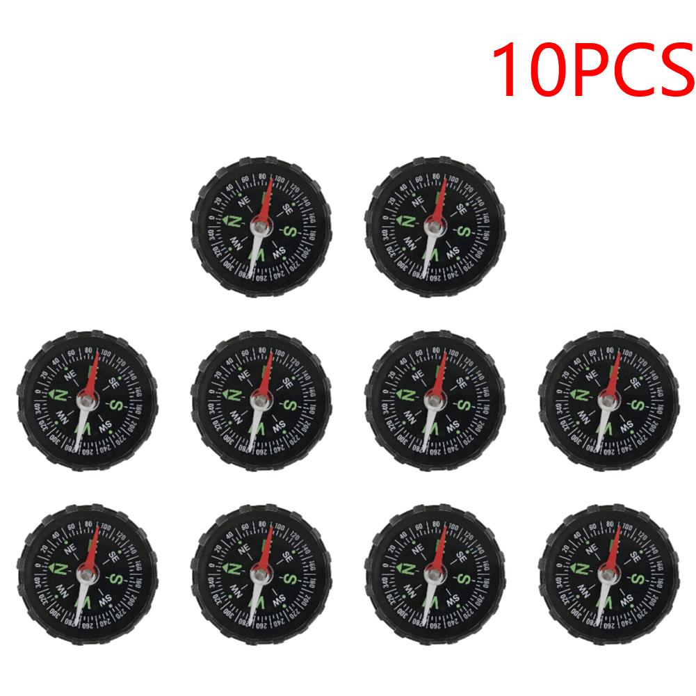 45mm Handheld Mini Compass Outdoor Camping Hiking Survival Guider Navigation Button Design Pocket Compass Pointing Guide Tools