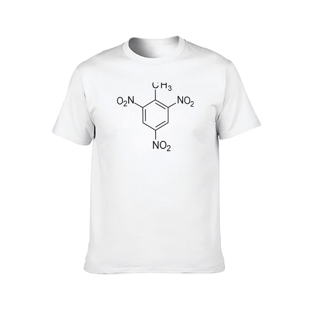Trinitrotoluene TNT Chemical Structure TShirt t shirt man luxury t shirt for man 100 percent cotton TShirt