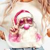Santa Claus Christmas Blowing Bubbles TShirt Sweatshirt Clothing Christmas Decoration Unisex Clothing Fashion Graphic T Shirts