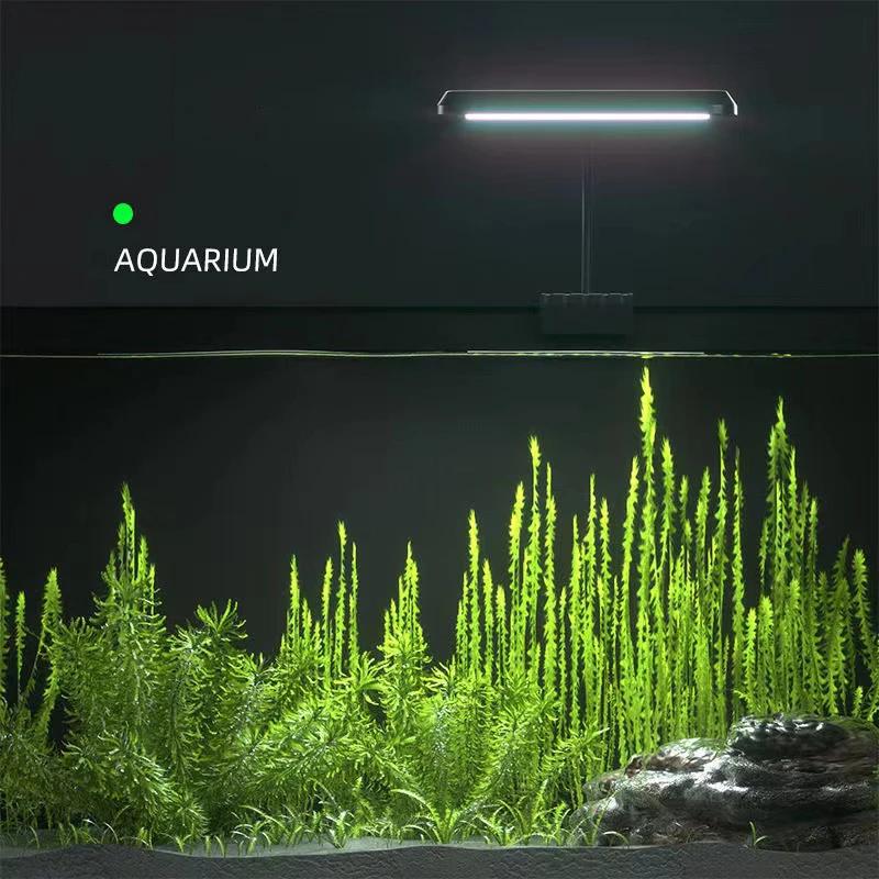 220V LED Aquarium Light Lighting Plants Grow Light Full Spectrum Water Grass Alto Brilho Fish Tank À Prova D'Água Clip-on Lamp